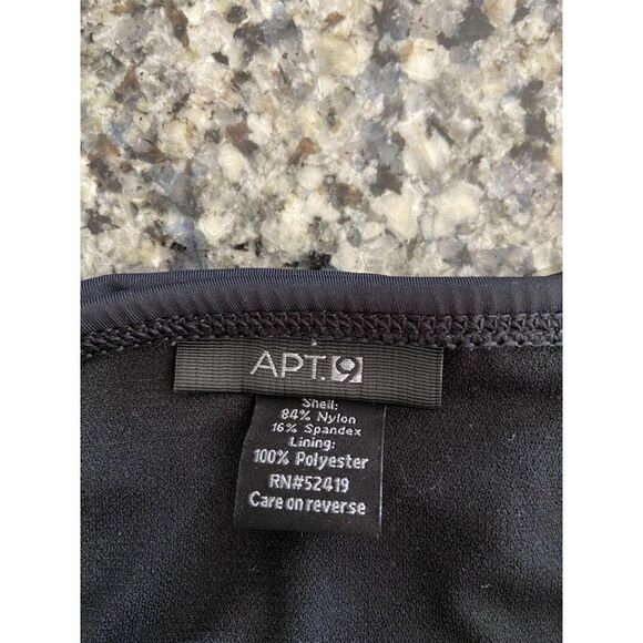 Apt 9 Black Bathing Suit Set (Size Medium) - Picture 3 of 4